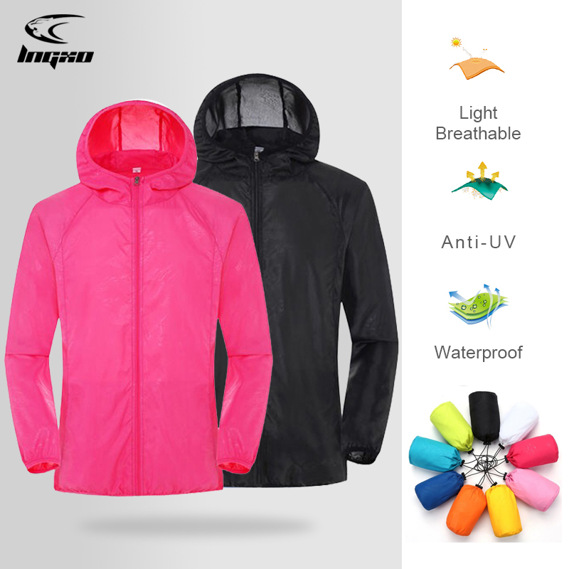 Outdoor Sport Jacket Men - Chaqueta de senderismo impermeable para hombre
