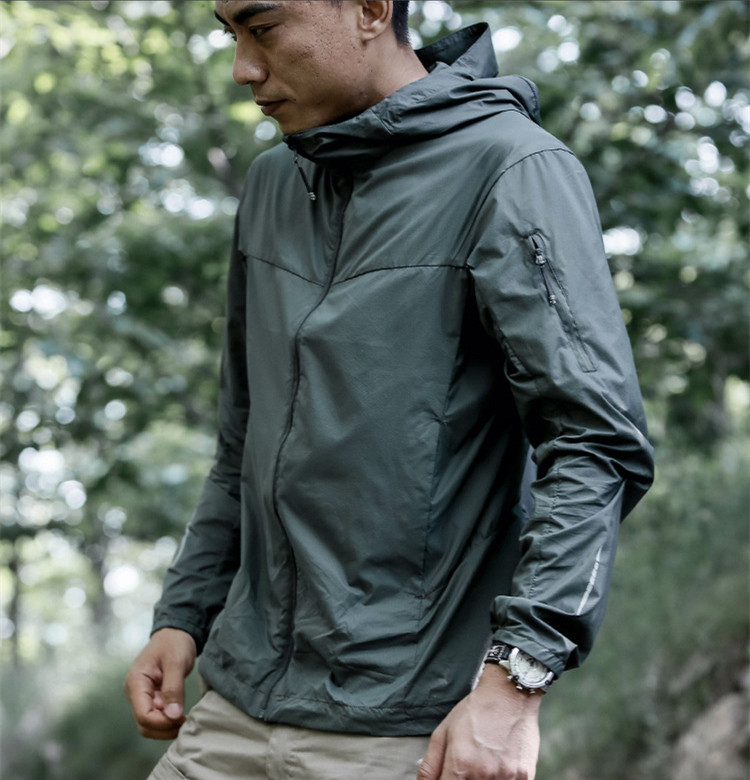 Outdoor Sport Jacket Men - FSTAR-Ropa de protección solar transpirable para