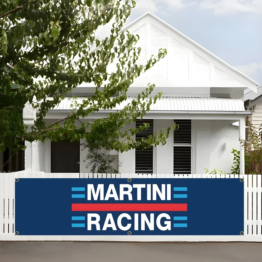 Outdoor Sport Club - Bandera MARTINIs de 60x240cm, pintura de