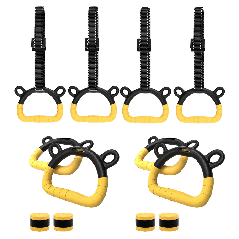 Gymnastic Bar Home - Anillas de Gimnasio con Correas Ajustables,