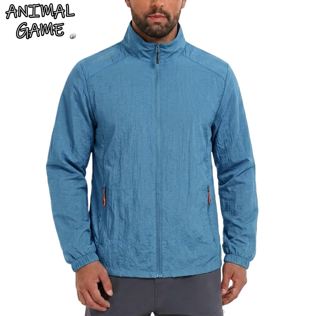 Outdoor Sport Jacket Men - Chaqueta Deportiva Transpirable con Protección Solar