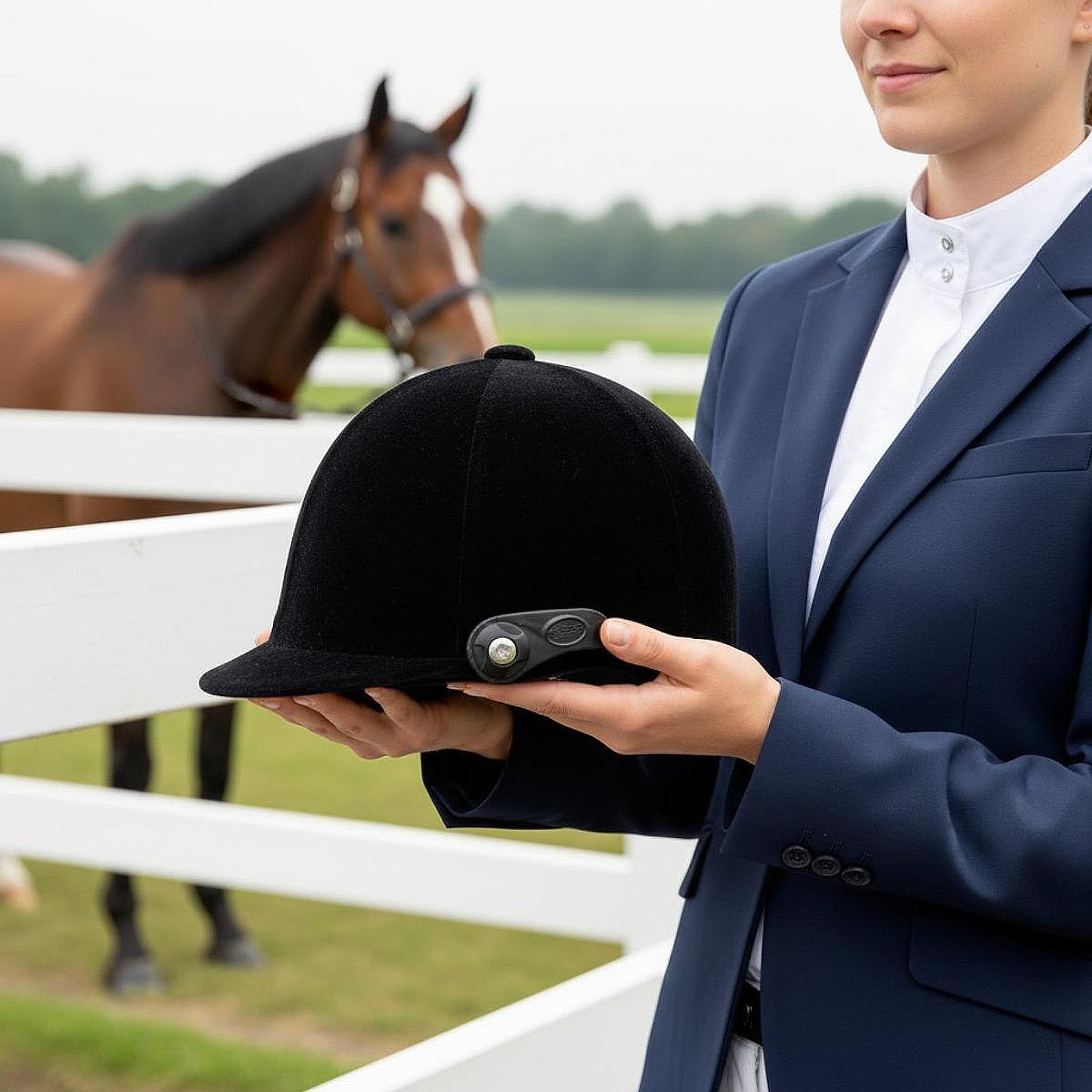 Equestrian Helmet - Casco de Equitación Transpirable, Protección para