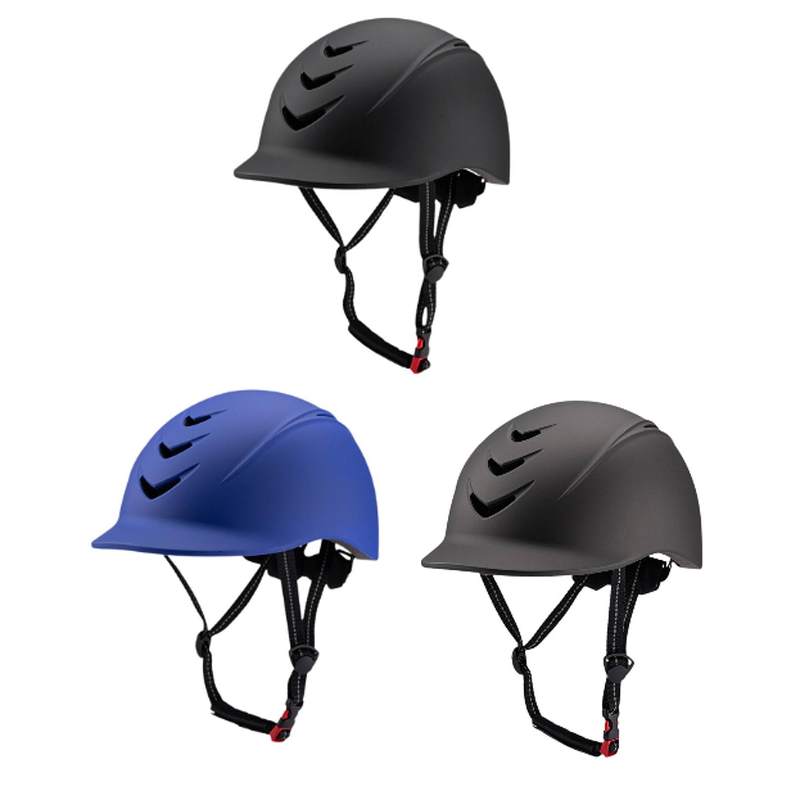 Equestrian Helmet - Casco ecuestre ajustable, resistente a impactos,