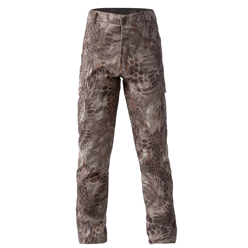 Outdoor Sport Waterproof Pants - Camo caza piel de tiburón Softshell