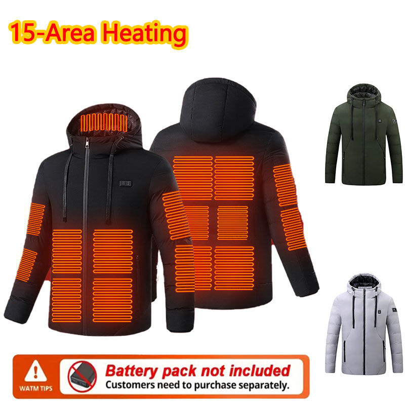Outdoor Sport Jacket Men - Chaqueta con capucha de invierno con