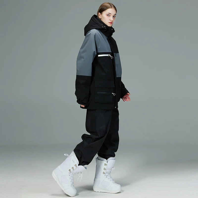 Outdoor Sport Waterproof Pants - Chaqueta con capucha y pantalones para