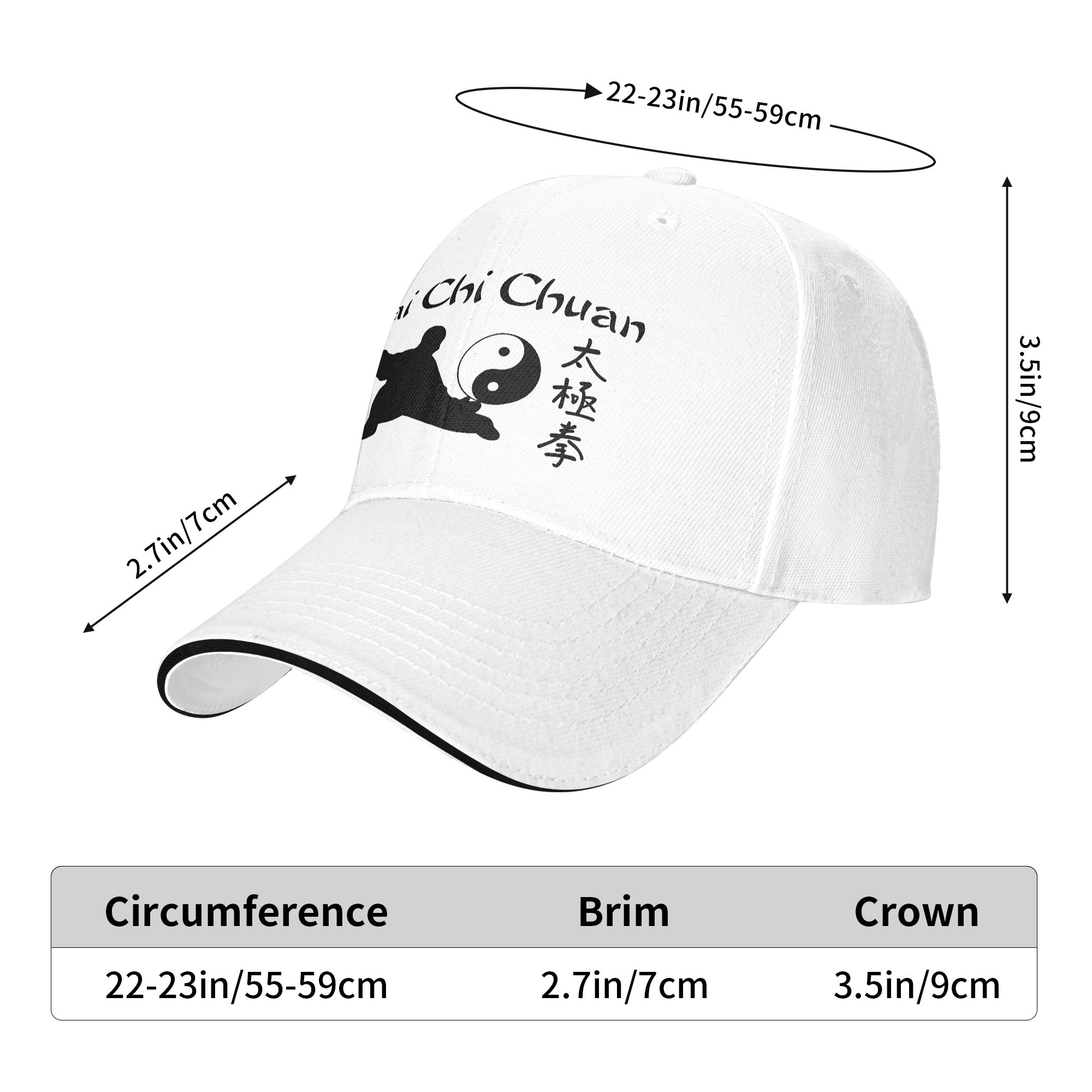 Outdoor Sport Ideas - Gorra de béisbol Tai Chi Chuan,