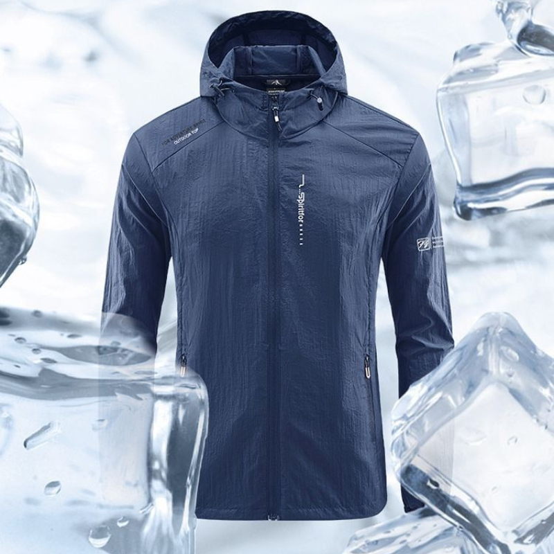 Outdoor Sport Jacket Men - Chaqueta Deportiva Cortavientos Ultraligera para Gimnasio,