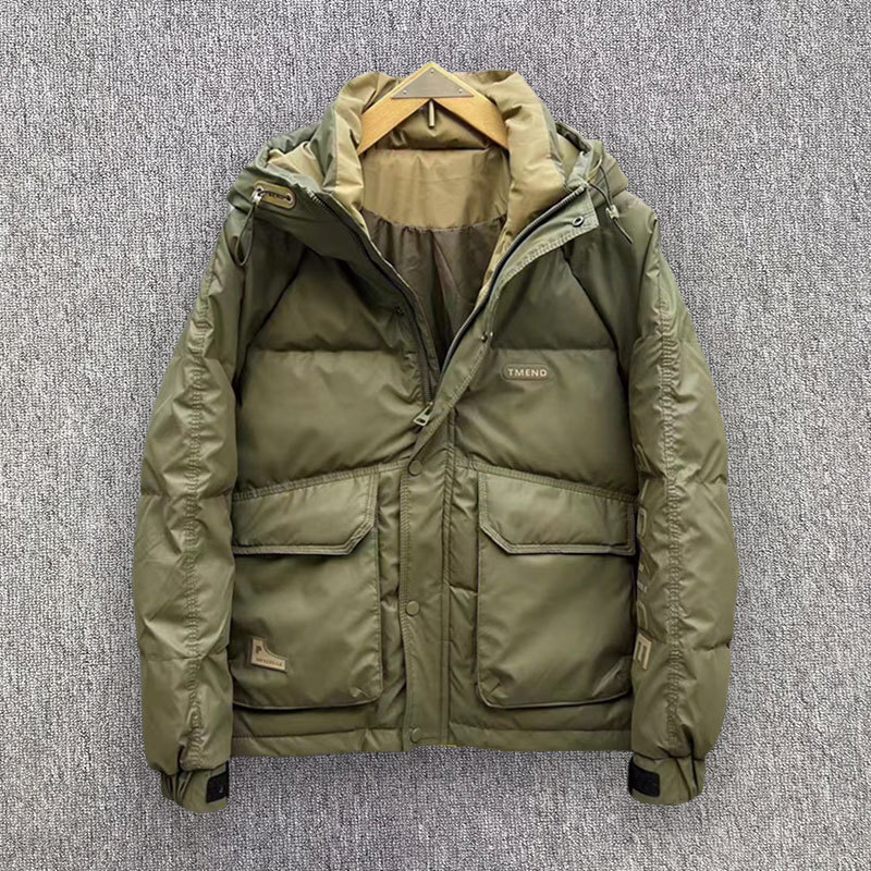 Outdoor Sport Jacket Men - Chaqueta de plumón de pato blanco