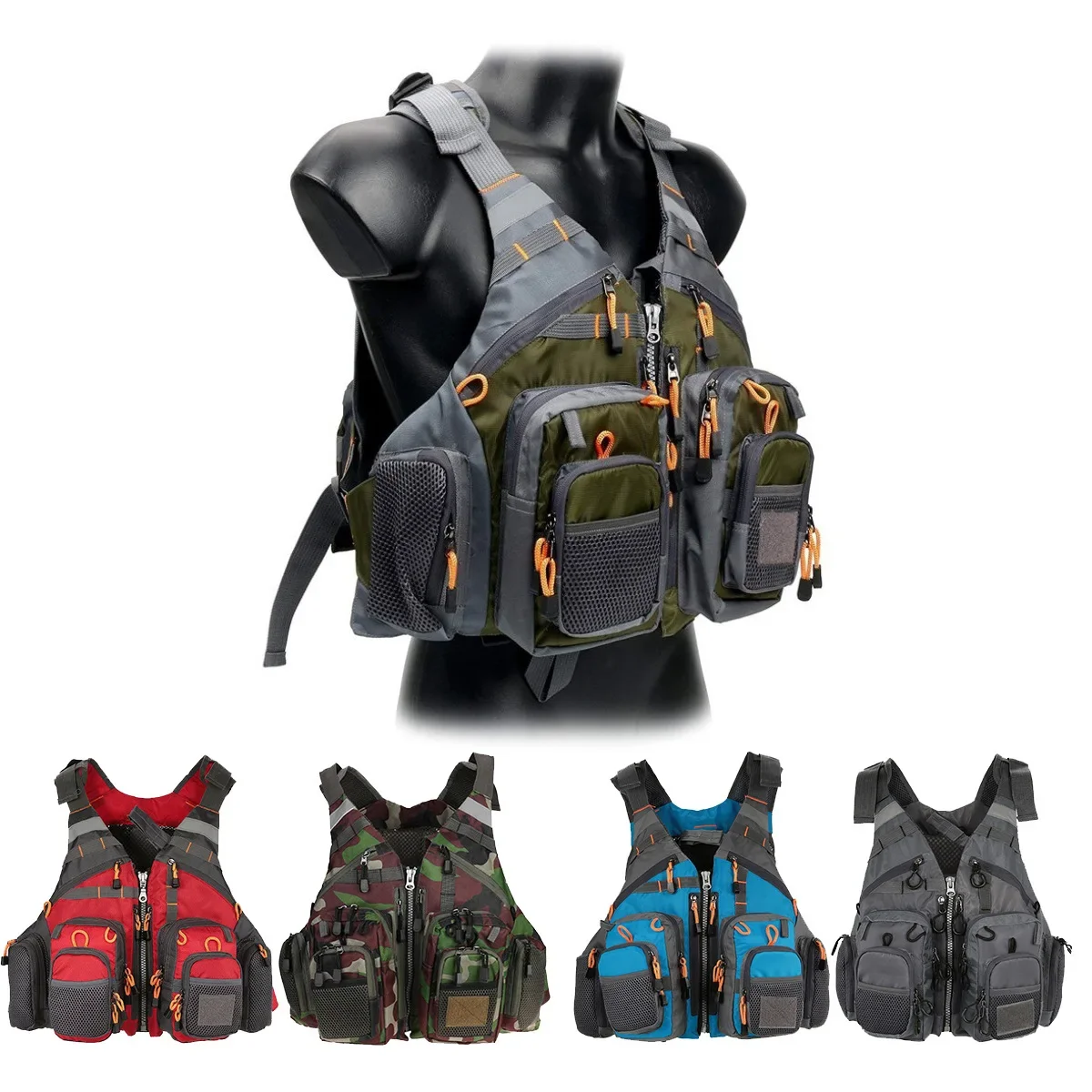 Chaleco de pesca ajustable, ch - Outdoor Sport Waterproof Jacket reseña y precio