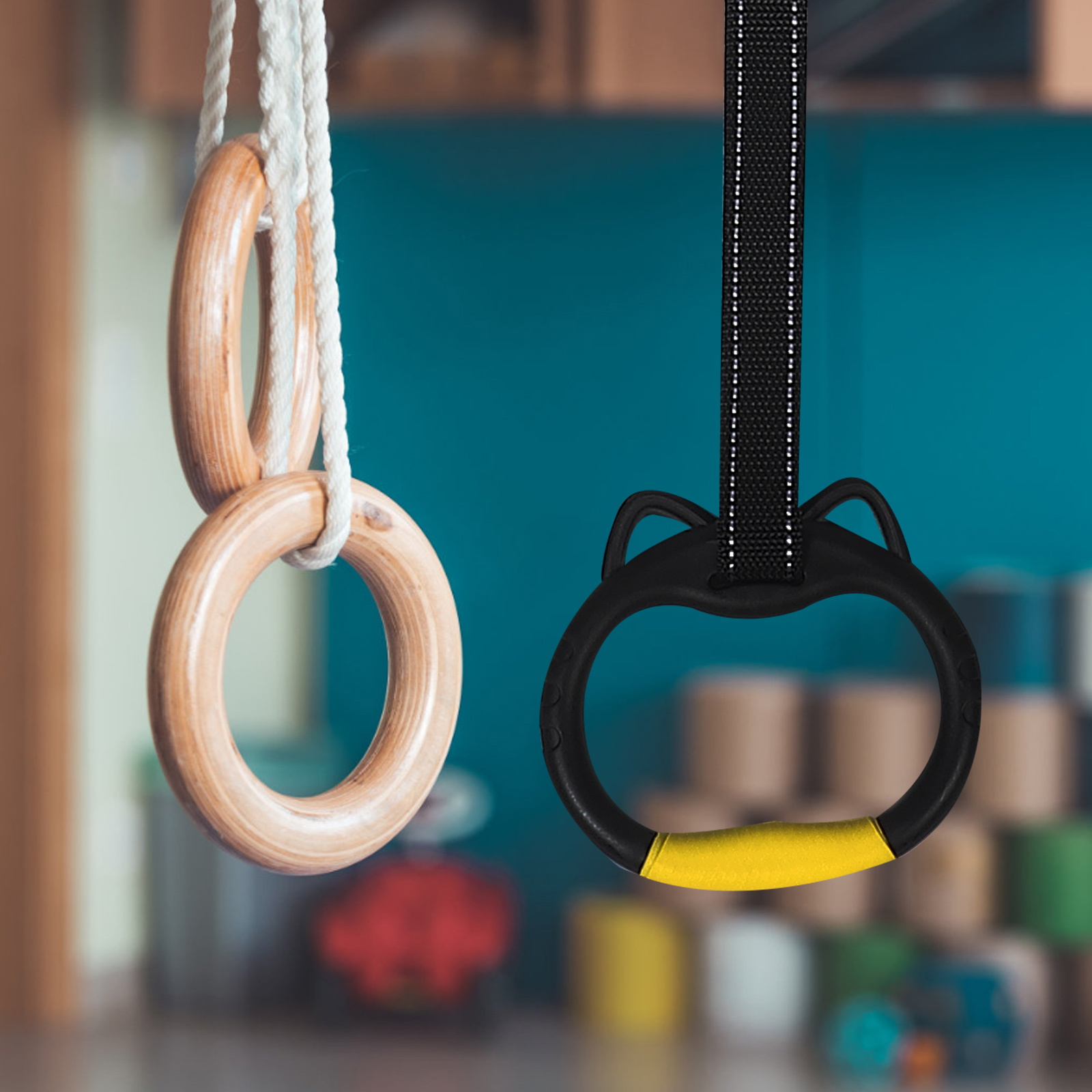 1 Juego de 1 Juego de anillos  - Gymnastic Bar Home reseña y precio