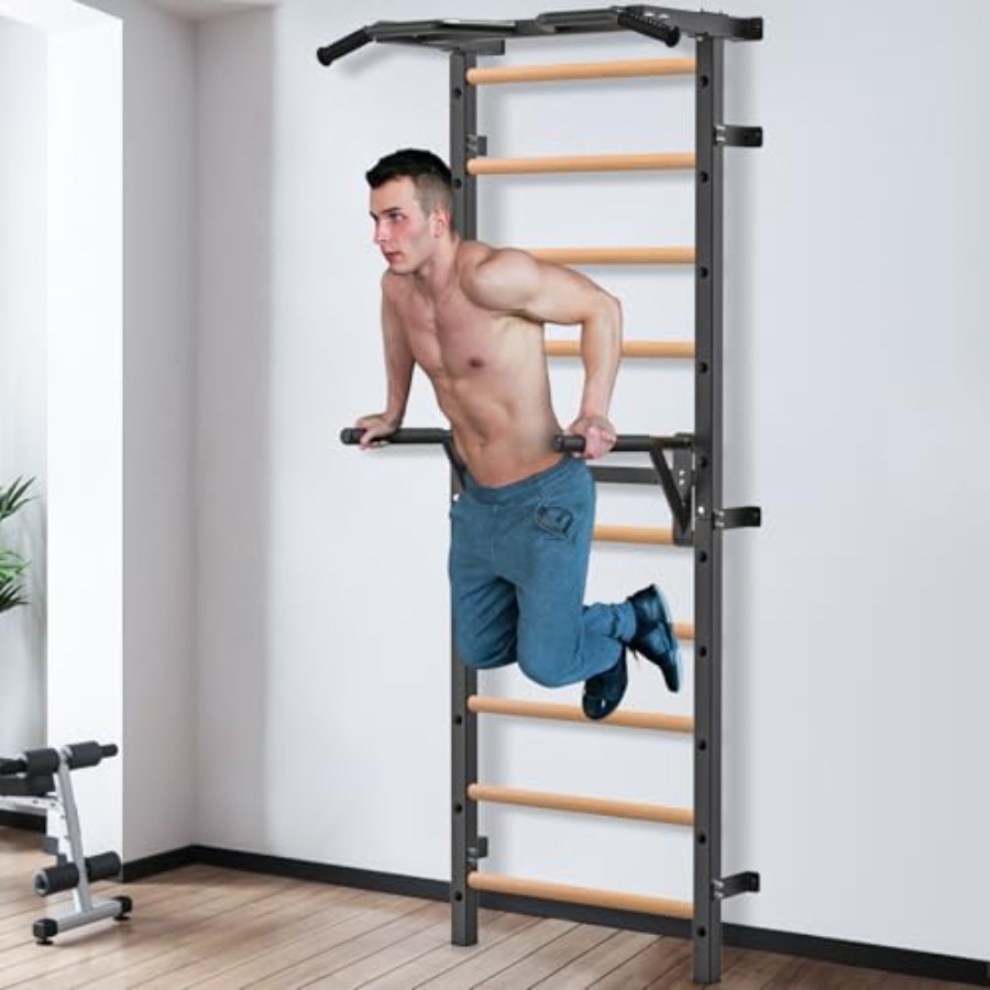 Barra de Gimnasia Montada en P - Gymnastic Bar Home reseña y precio