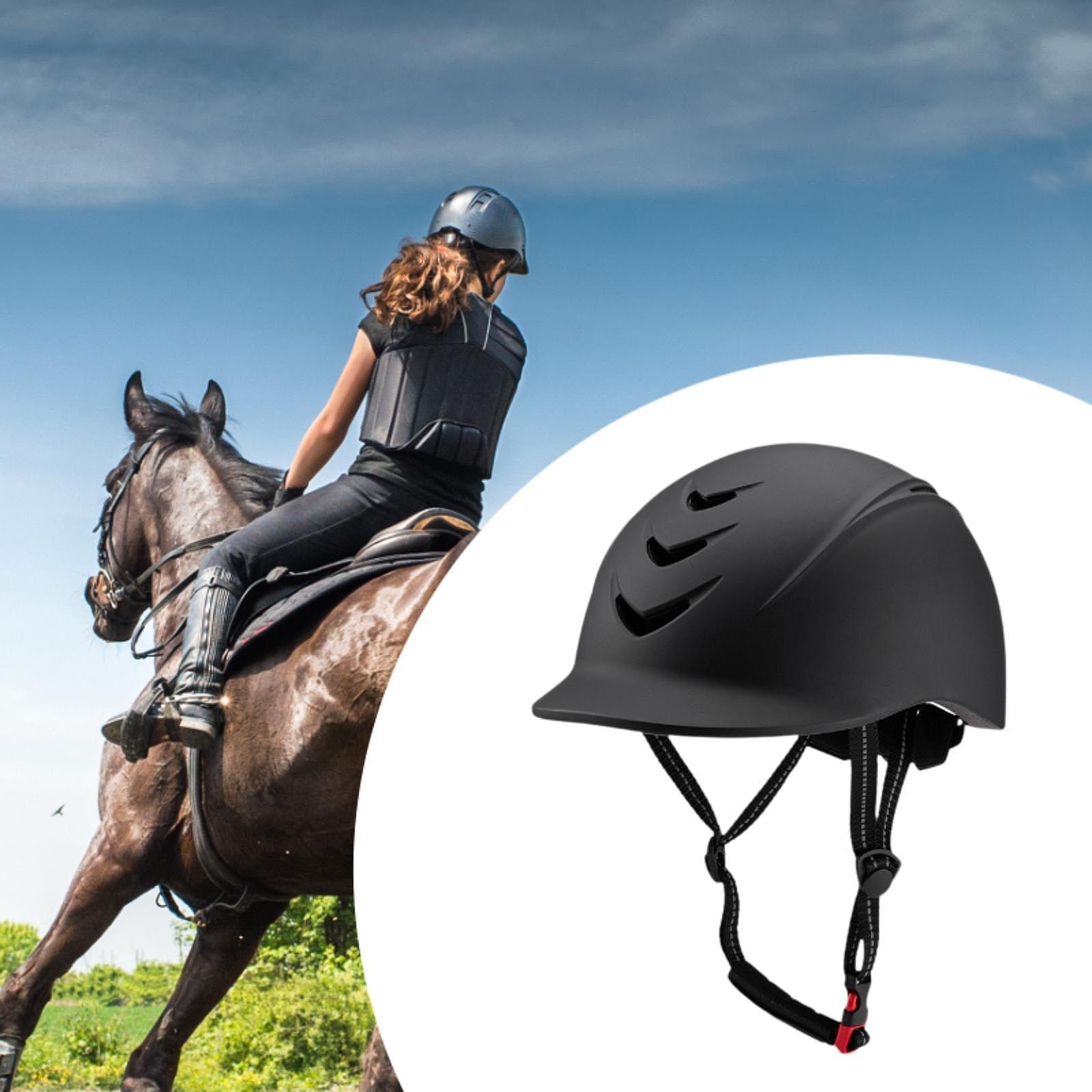 Casco ecuestre ajustable, resi - Equestrian Helmet reseña y precio