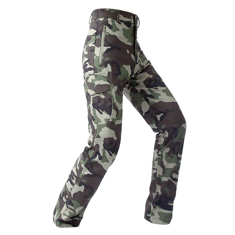 Camo caza piel de tiburón Soft - Outdoor Sport Waterproof Pants reseña y precio
