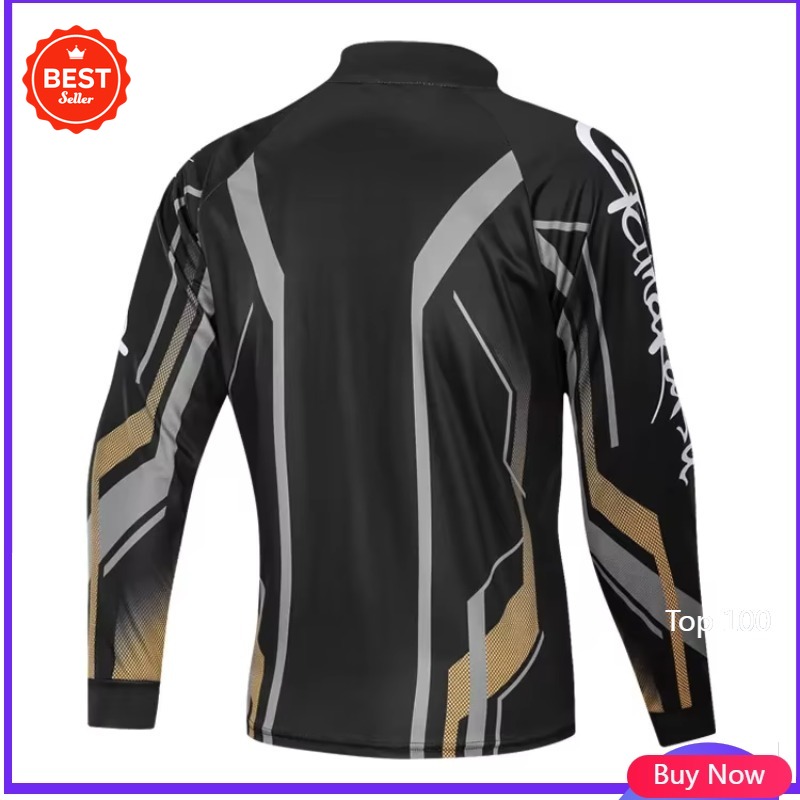 Camisas de pesca transpirables - Outdoor Sport Jacket Men reseña y precio