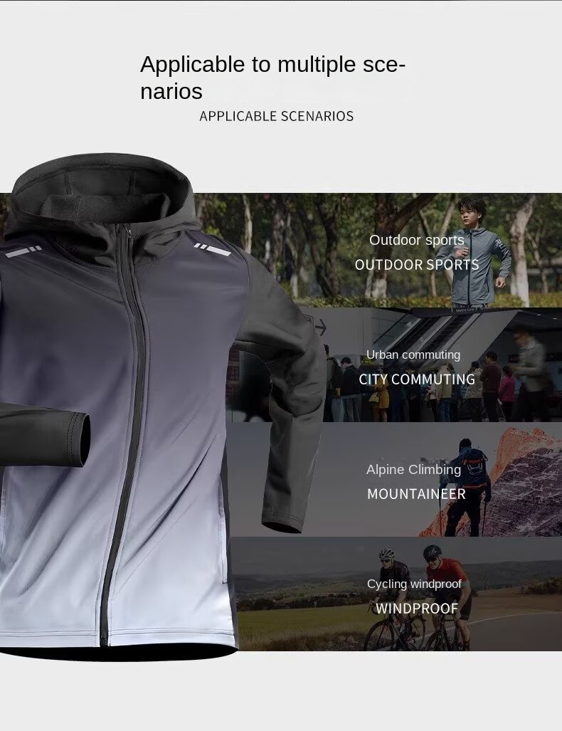 Chaqueta para correr de secado - Outdoor Sport Jacket Men reseña y precio
