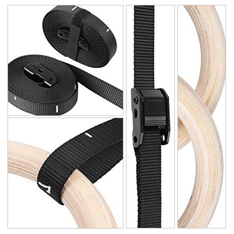 Anillos gimnásticos de madera  - Gymnastic Bar Home reseña y precio