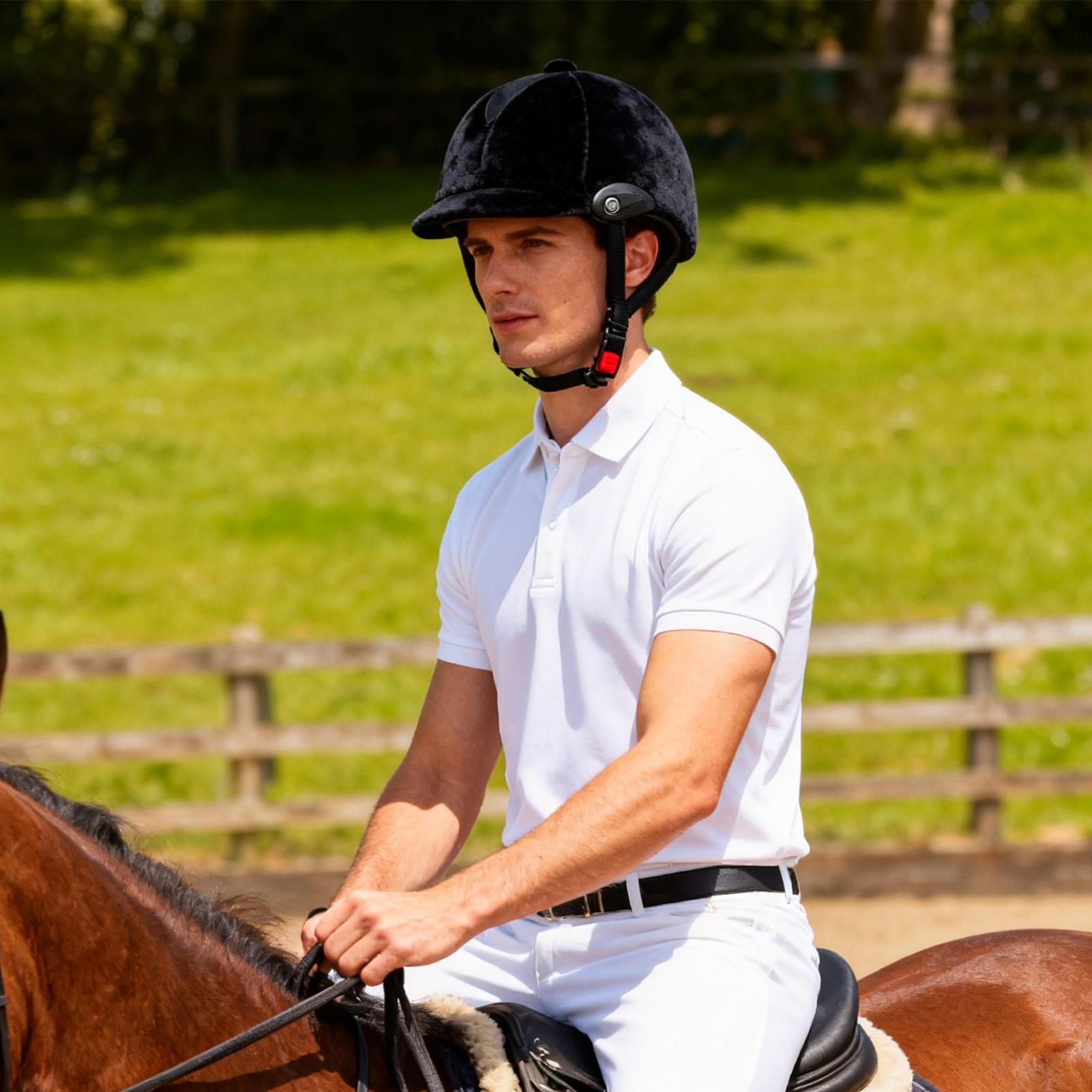 Casco para montar a caballo, c - Equestrian Helmet reseña y precio