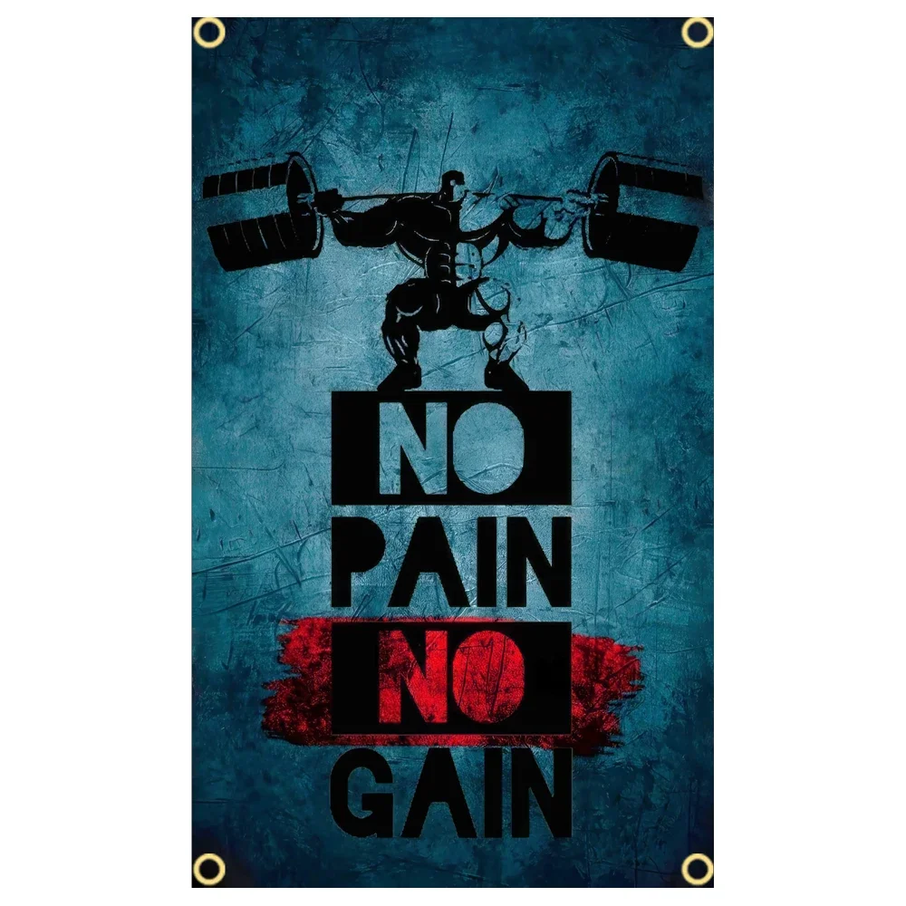 Bandera de gimnasio, carteles  - Outdoor Sport Club reseña y precio