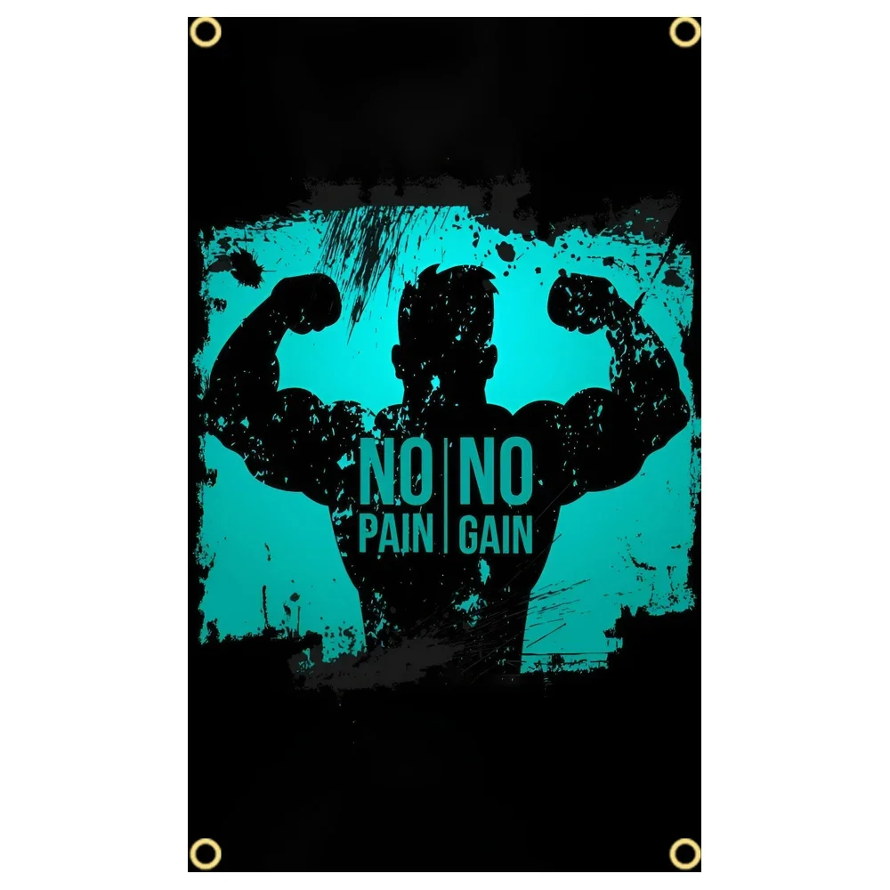 Bandera de gimnasio, carteles  - Outdoor Sport Club reseña y precio